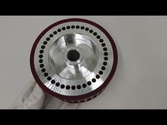 عجلة امتصاص البولي يوريثان ZD.233-028-0100 لقطع الغيار لآلات طي الفولاذ